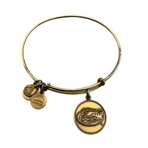 Alex and Ani Gold Florida Gators UF Charm Bangle